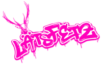 Läts Fetz - Logo - Pink